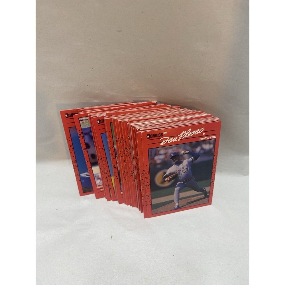 Don Russ 5oz Baseball Trading Cards Unsorted Lot 1980's -1990's May have dups